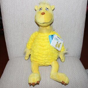 3/$55❤️Kohl's Cares Dr. Seuss's Sleep Book SNOOZAPALOOZA 18" Yellow Plush Animal